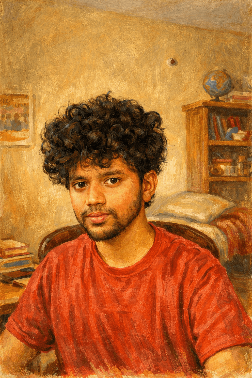 Portrait of Lucky Kannan